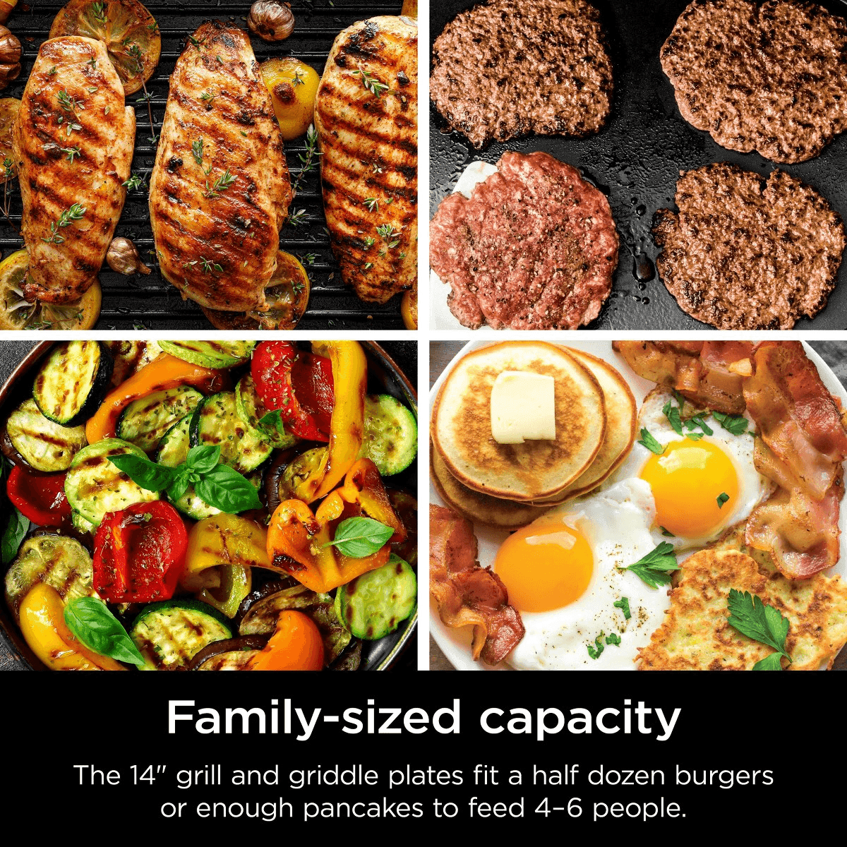 Ninja Sizzle Indoor Grill & Griddle with Interchangeable Plates image 5
