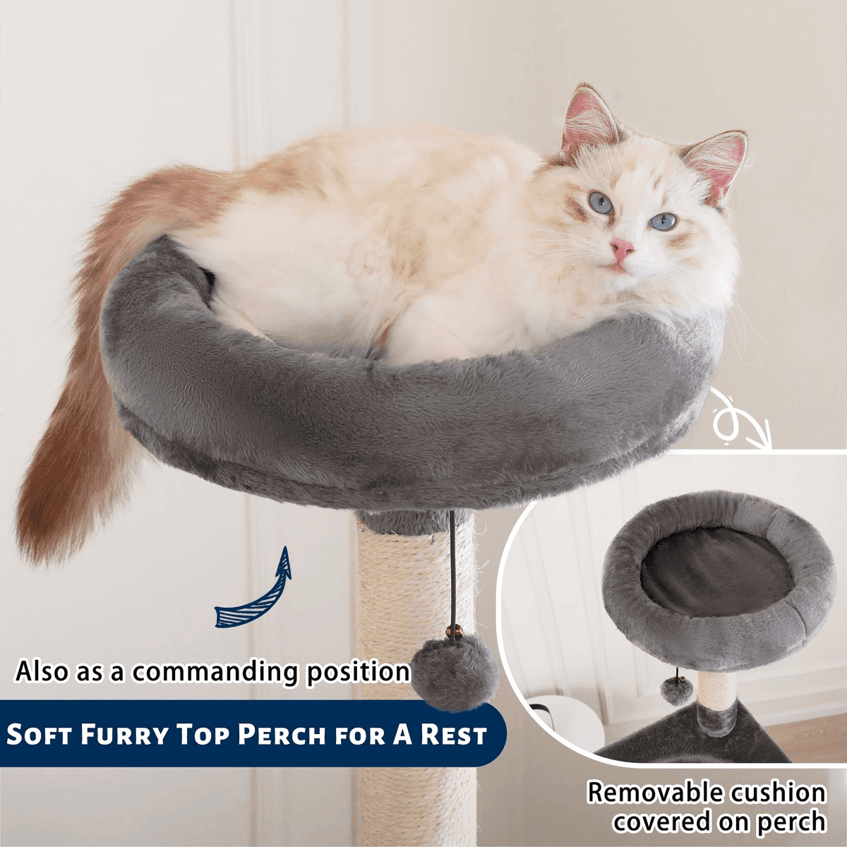 Vibrant Life 70-Inch Cat Tree $63.97 (Was $71.97) image 3