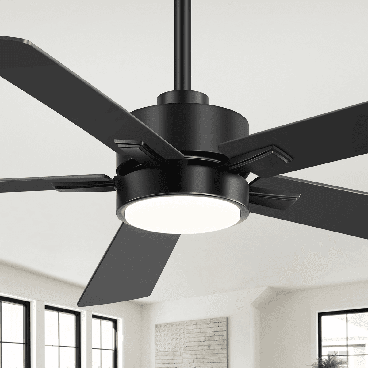 Breezary 52-Inch LED Ceiling Fan with Remote $89.99 (Was $161.25) image 2