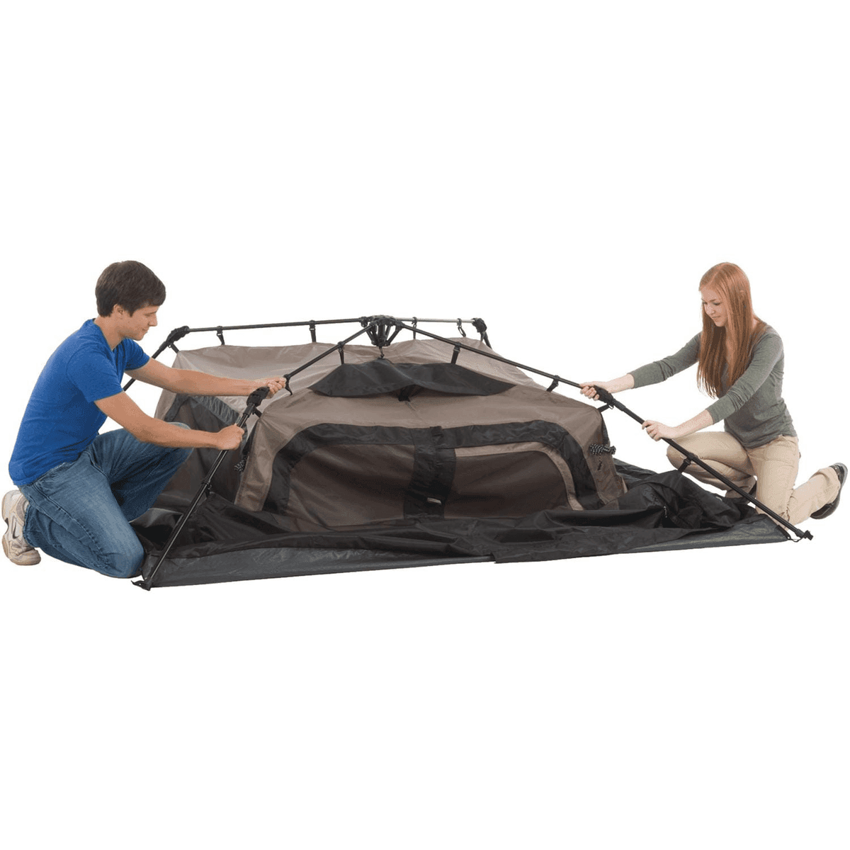 Coleman 4-Person Instant-Setup Cabin Tent $124.73 (Was $184.99) image 2
