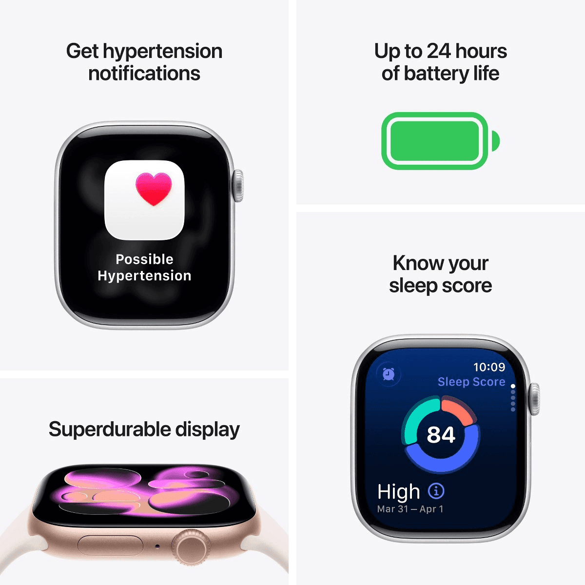 Apple Watch Series 11 GPS 42mm Rose Gold with Light Blush Sport Band $299.99 (Was $399.99) image 3
