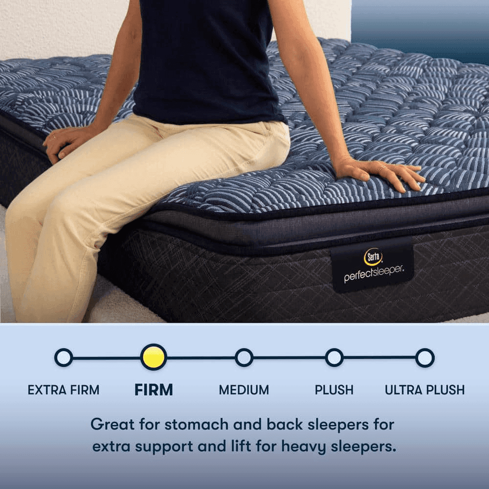 Serta Perfect Sleeper Oasis Sleep King Firm Pillow Top 14.5-in Mattress image 2