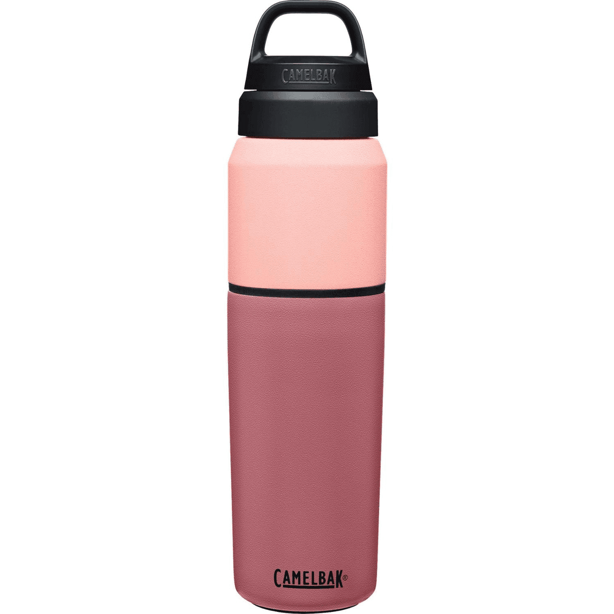 CamelBak MultiBev Insulated Water Bottle 22 fl. oz., Terracotta Rose/Camellia Pink