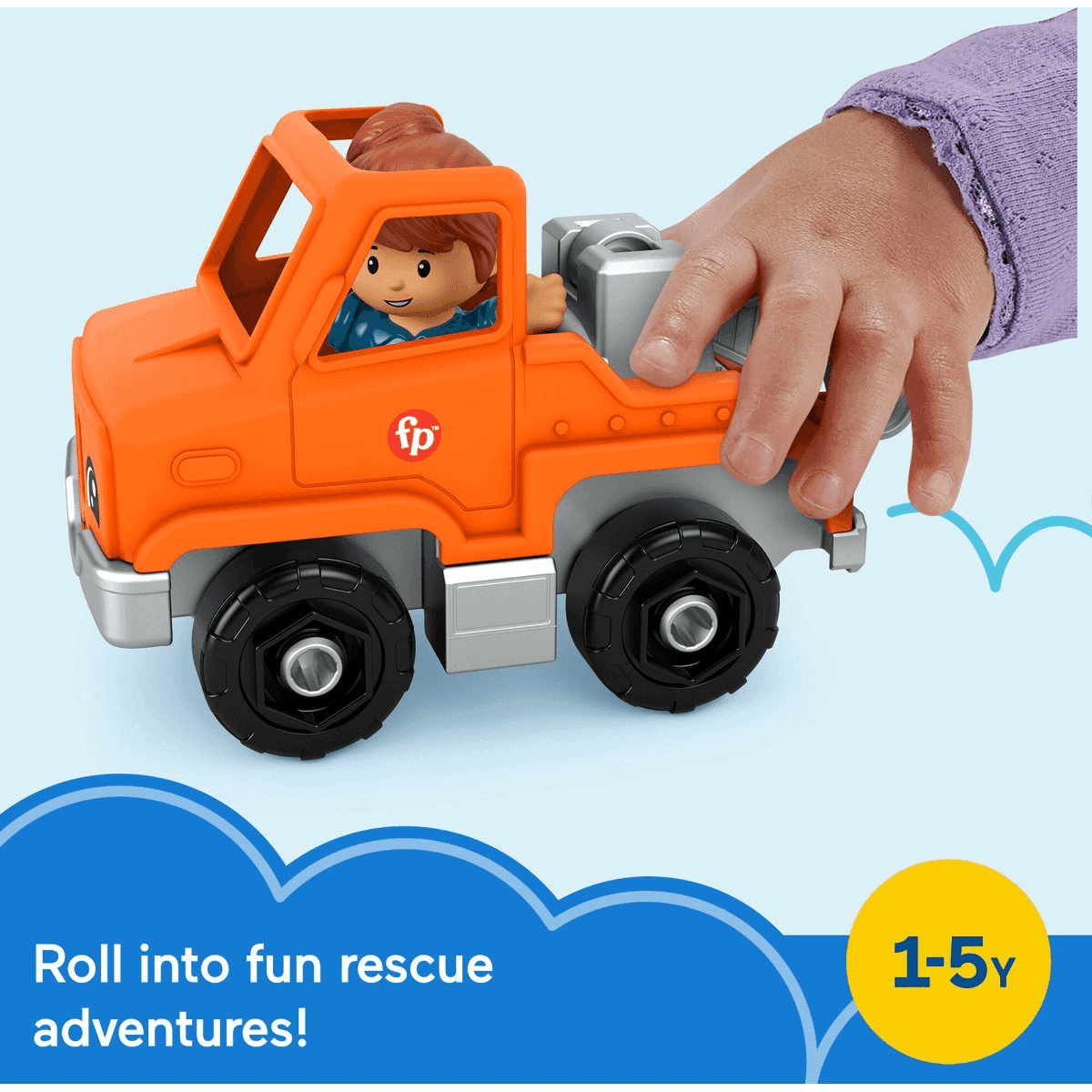 Fisher-Price Little People Help and Go Tow Truck & Figure Set, 2 Pieces image 2