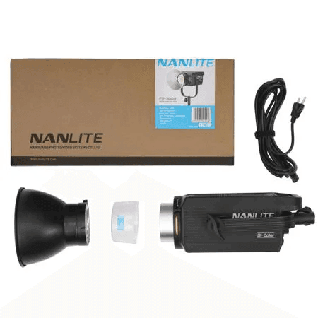 Nanlite FS-300B 350W Bi-Color LED Video Spotlight image 2