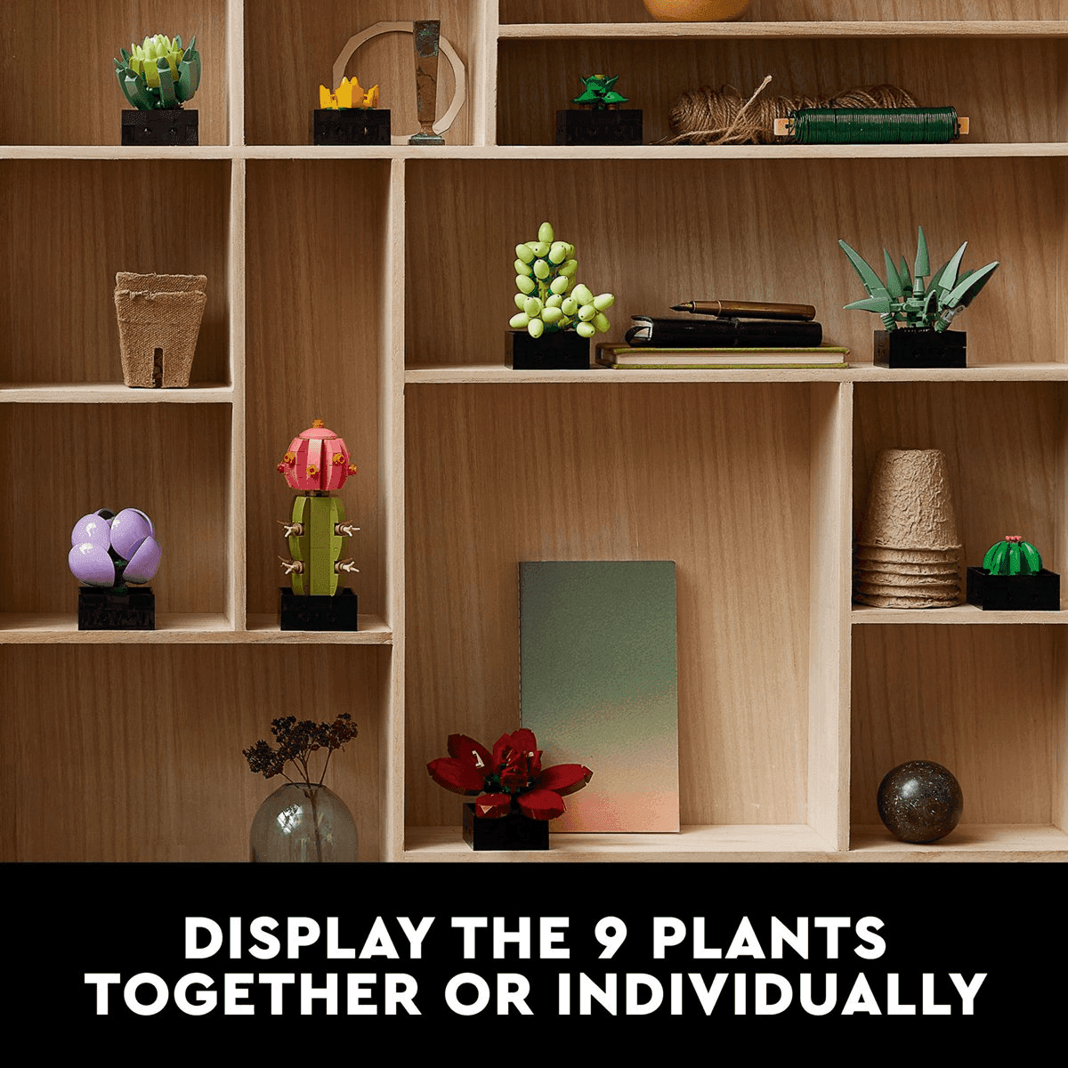 LEGO Botanicals Succulents 771-Piece Artificial Indoor Plant Set image 4