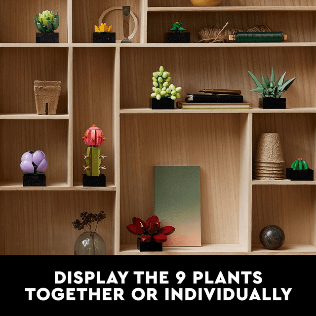 LEGO Botanicals Succulents 771-Piece Artificial Indoor Plant Set image 4