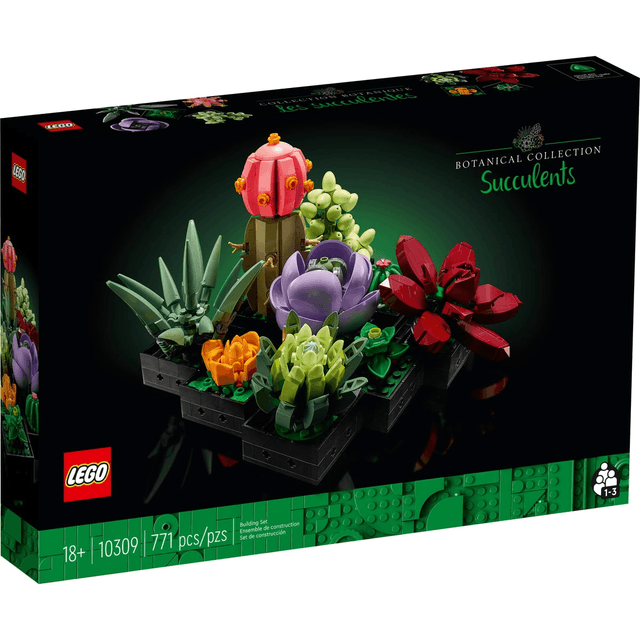 LEGO Botanicals Succulents 771-Piece Artificial Indoor Plant Set image 2