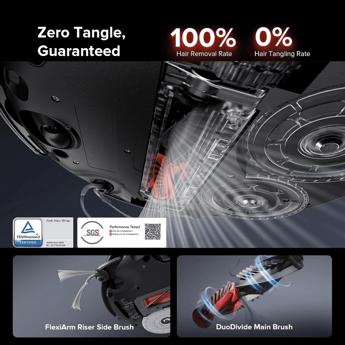 Roborock Saros 10R Robot Vacuum and Mop with Multifunction Dock image 5
