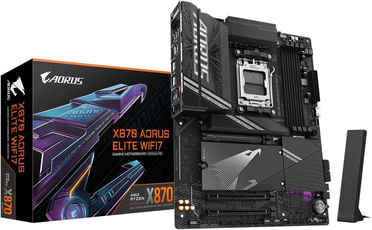 GIGABYTE X870 AORUS ELITE WIFI7 AM5 ATX Motherboard