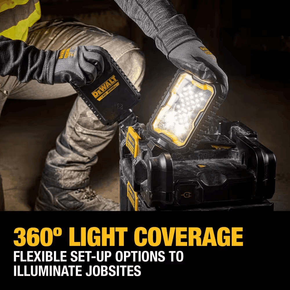 DEWALT TOUGHSYSTEM 2.0 4,000-Lumen Work Light + Battery Kit image 3