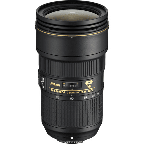 Nikon AF-S NIKKOR 24-70mm f/2.8E ED VR Lens $1,446.95 (Was $2,246.95)