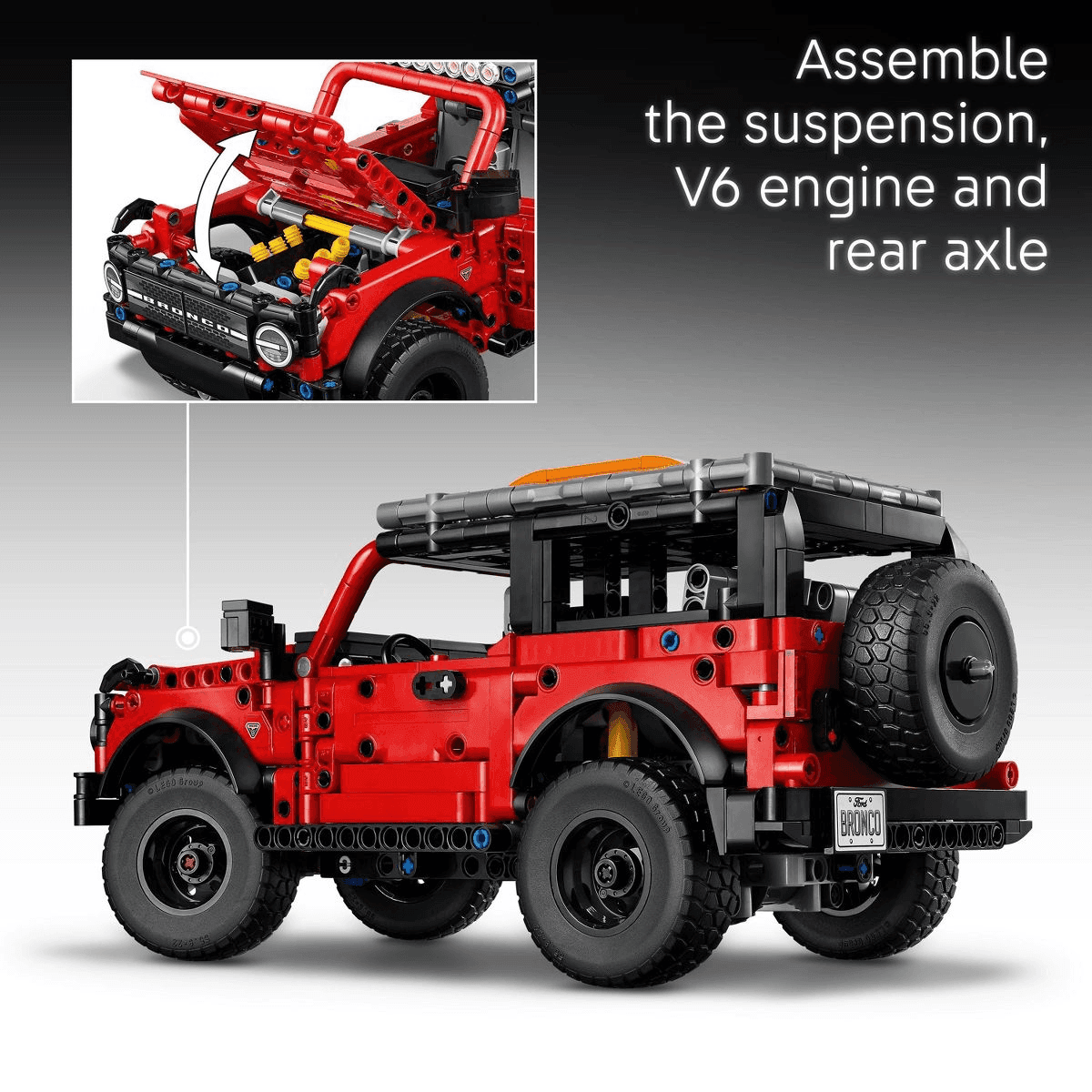 LEGO Technic Ford Bronco SUV Building Set 42213 image 3