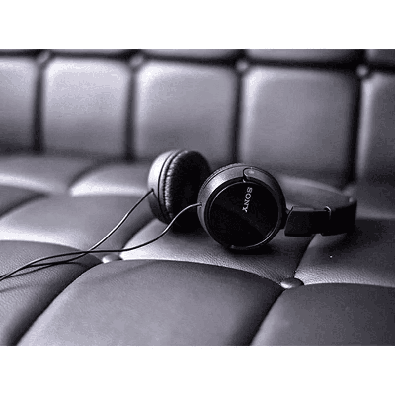 Sony MDR-ZX110 Wired On-Ear Headphones - Black image 3