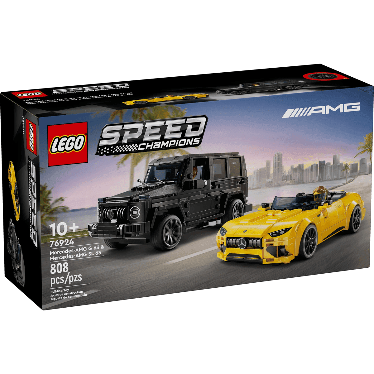LEGO Speed Champions Mercedes-AMG G 63 & SL 63 Set 76924 image 2