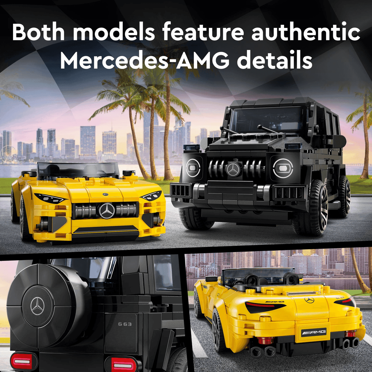 LEGO Speed Champions Mercedes-AMG G 63 & SL 63 Set 76924 image 4