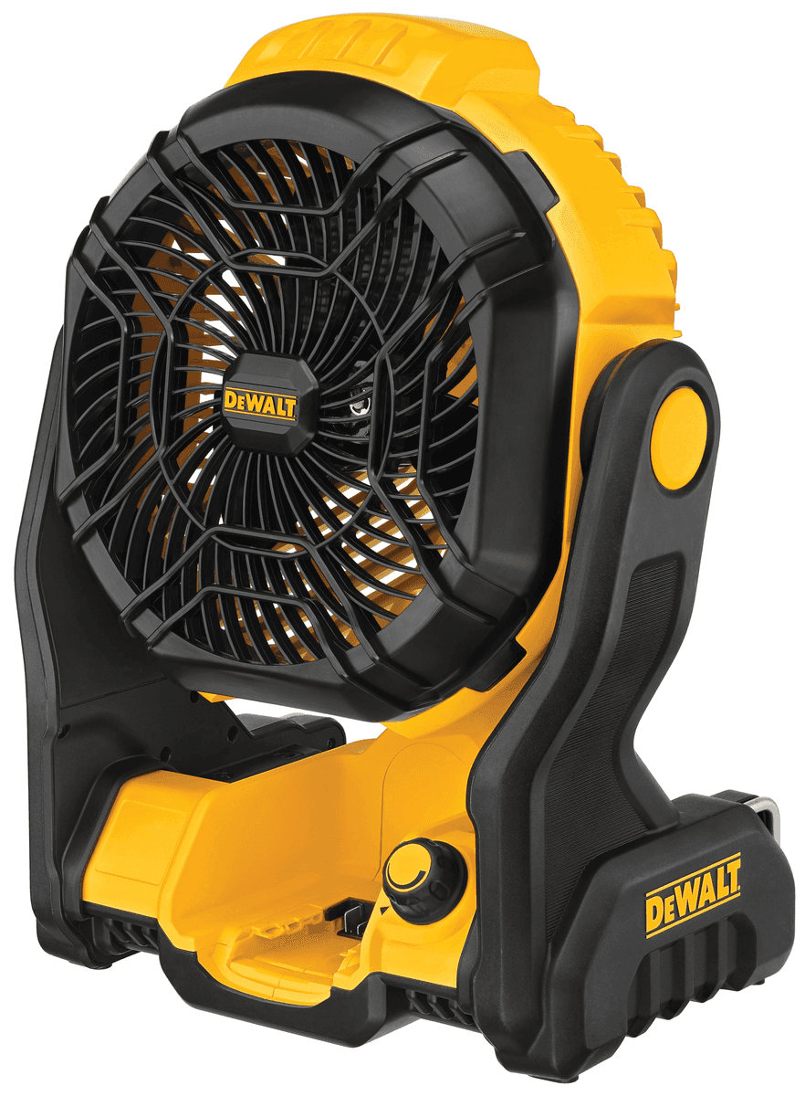DEWALT DCE512B 20V MAX 8-in Cordless Jobsite Fan