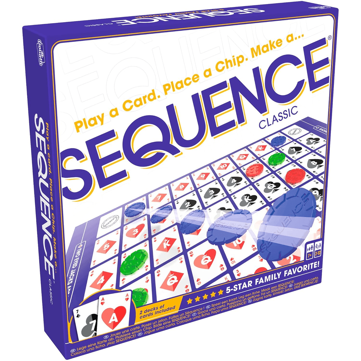 Jax SEQUENCE Original Board Game