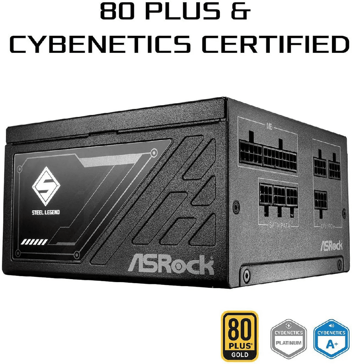 ASRock Steel Legend SL-650G 650W Fully Modular ATX 3.1 Power Supply image 3