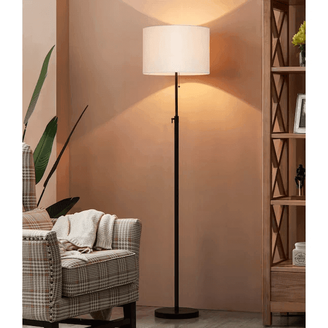 KAWOTI Equitte 64.5-Inch Adjustable Floor Lamp image 2