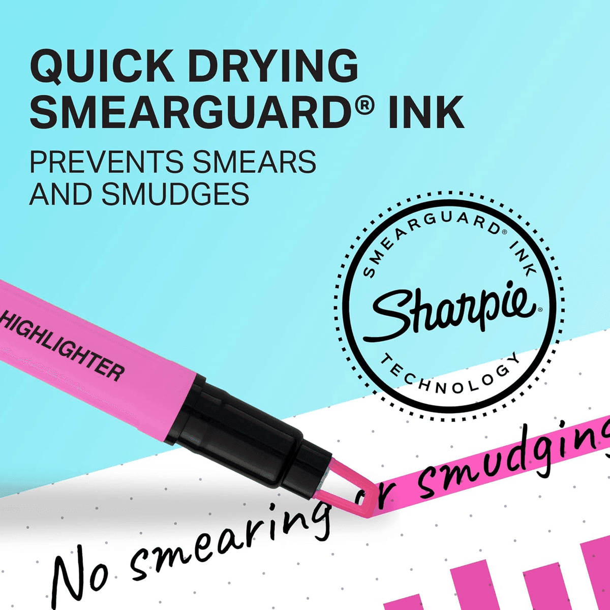 Sharpie Clear View Assorted Highlighters, 8-Pack image 3