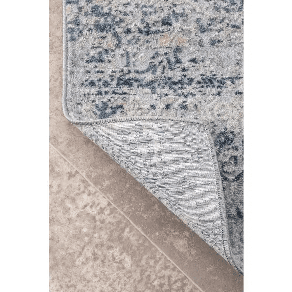 StyleWell Wilde Tribal Distressed Blue 7 ft. x 9 ft. Area Rug image 5