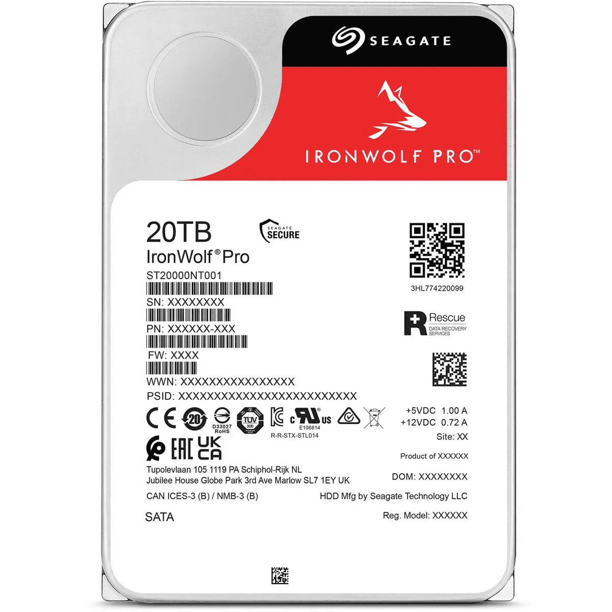 Seagate IronWolf Pro 20TB 7200 RPM NAS Hard Drive image 2