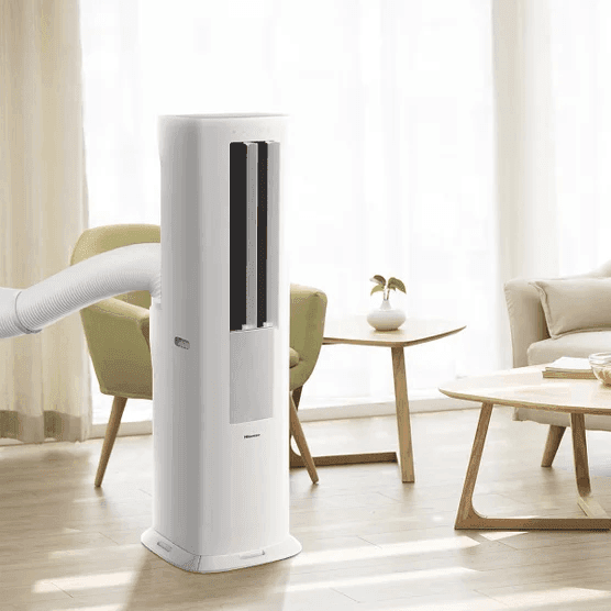 Hisense 8000 BTU Dual Hose Portable Tower Air Conditioner image 5