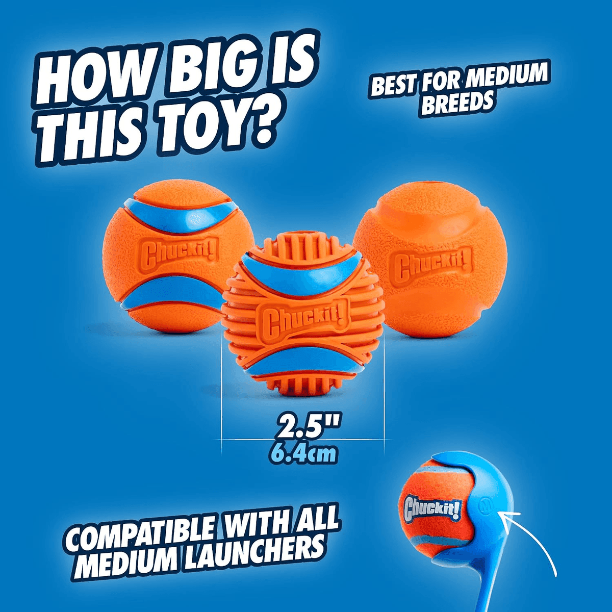 Chuckit Fetch Medley 3-Pack Dog Balls for $10.79 at Amazon image 3