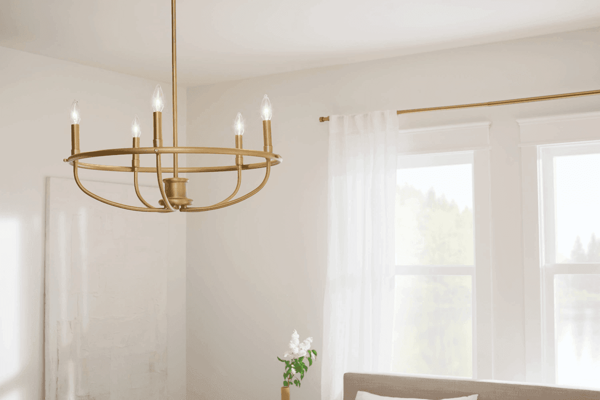 Kichler Bethel 5-Light Chandelier for $58 at Lowe's image 4