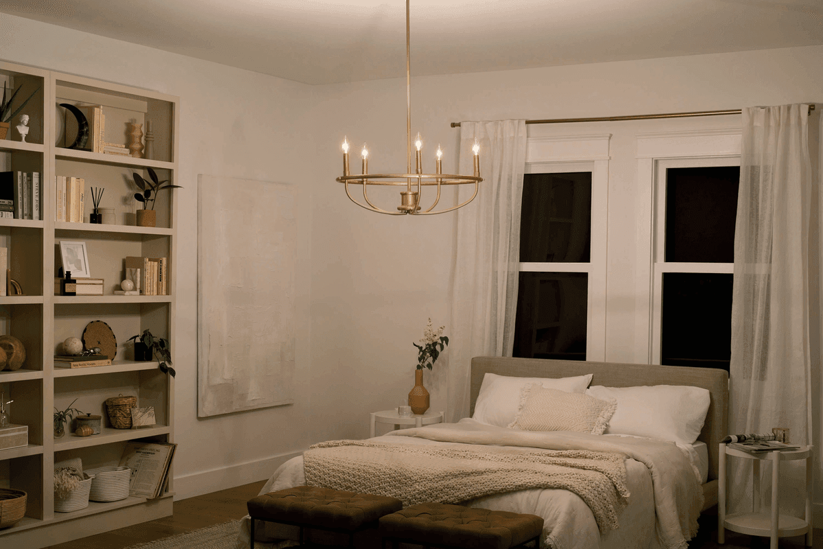 Kichler Bethel 5-Light Chandelier for $58 at Lowe's image 5
