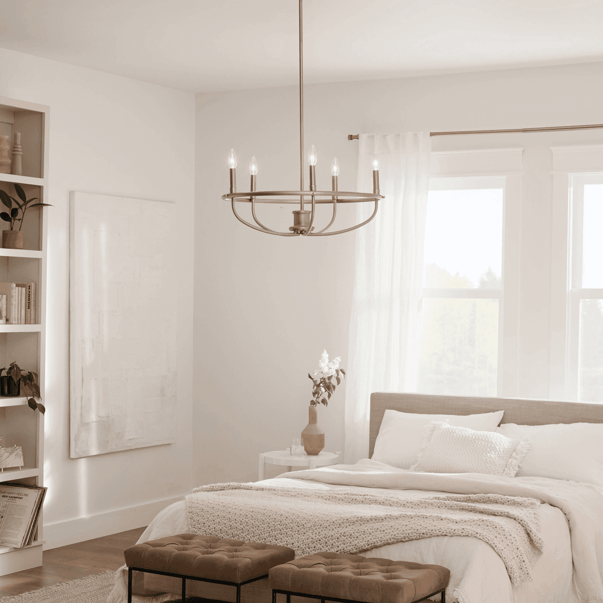 Kichler Bethel 5-Light Chandelier for $58 at Lowe's image 2