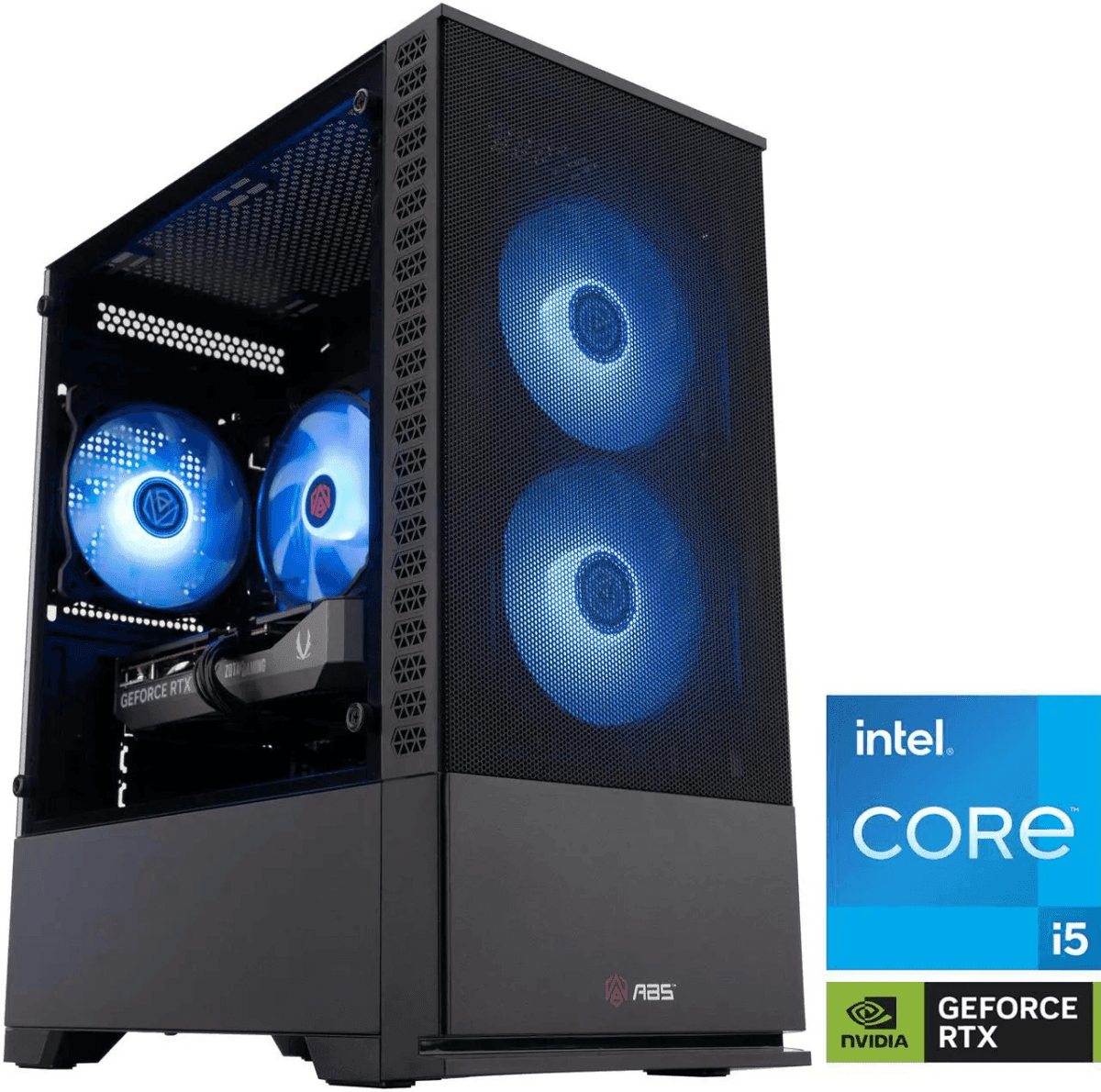 ABS Cyclone Aqua RTX 5060 Gaming PC for $1,009.99 at Newegg