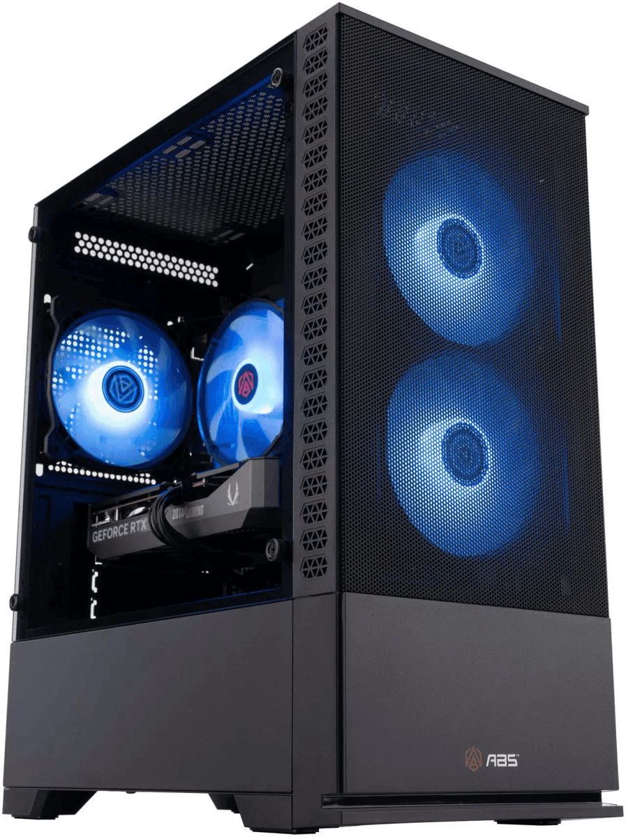 ABS Cyclone Aqua RTX 5060 Gaming PC for $1,009.99 at Newegg image 2