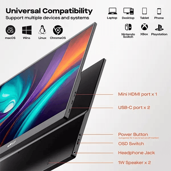 Mobile Pixels Fold 15.6-inch FHD Portable Monitor image 4