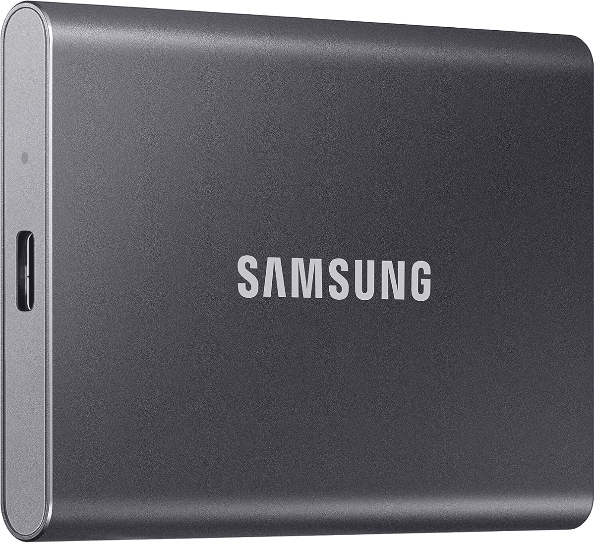 Samsung T7 1TB Portable SSD, Titan Gray