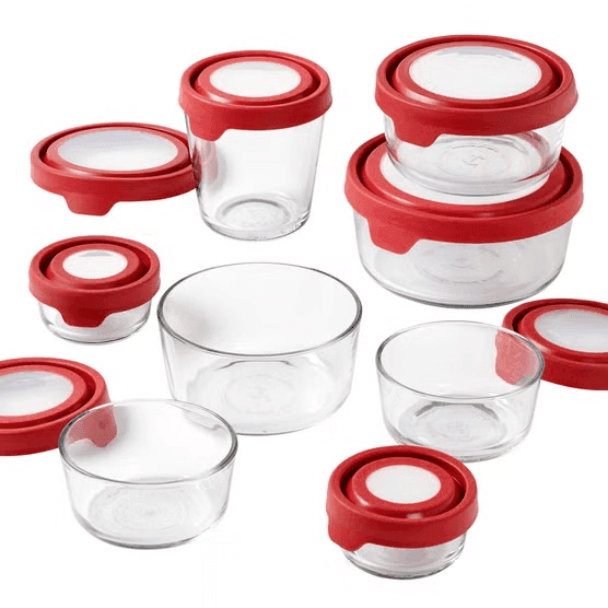 Anchor Hocking TrueSeal 16-Piece Glass Food Storage Set image 3