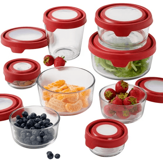 Anchor Hocking TrueSeal 16-Piece Glass Food Storage Set image 2