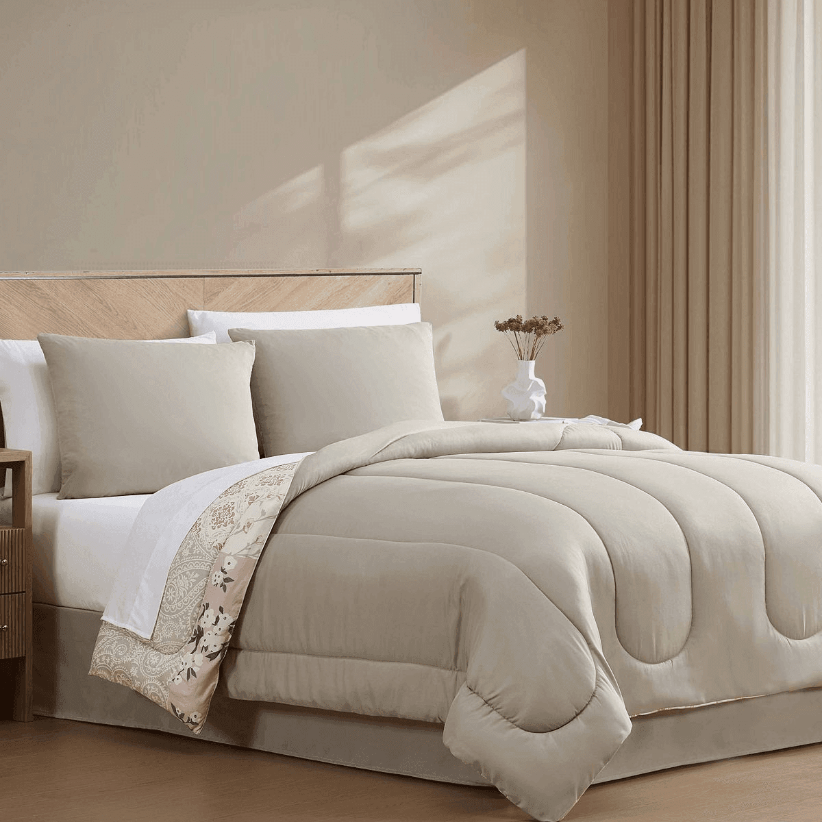 Macy's Arielle Patchwork 8-Pc. Comforter Set - Blush image 4