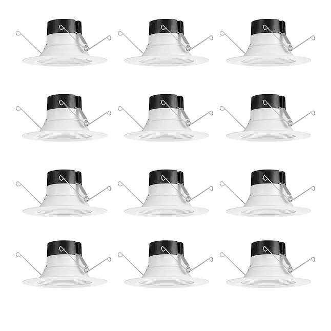 Juno 5/6-Inch 900-Lumen Switchable LED Downlight 12-Pack