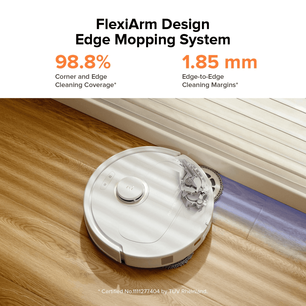 Certified Refurbished Roborock Qrevo Pro Robot Vacuum and Mop image 5