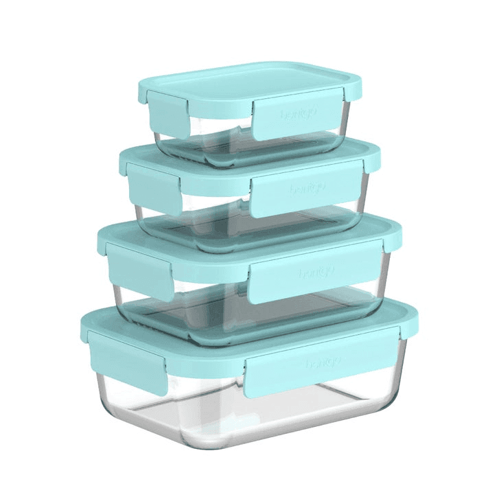 Bentgo 8-Piece Glass Food Storage Set image 2