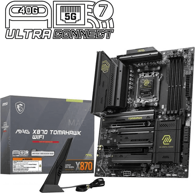 MSI MAG X870 TOMAHAWK WIFI AM5 ATX Motherboard