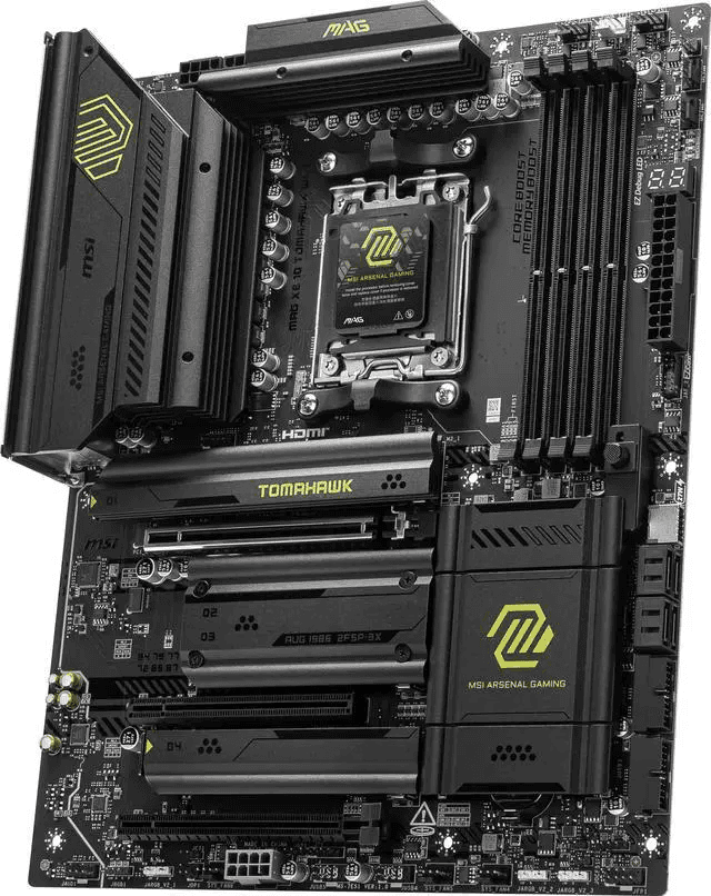 MSI MAG X870 TOMAHAWK WIFI AM5 ATX Motherboard image 4