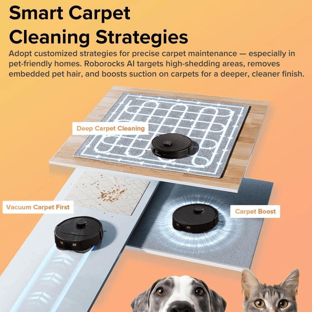 Roborock Qrevo Pet Pro Robot Vacuum & Mop with Self-Emptying Dock image 4