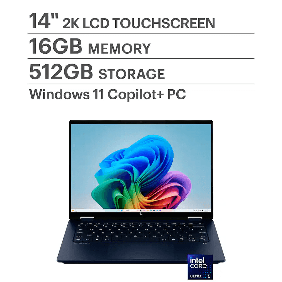HP OmniBook X Flip 14-inch 2-in-1 Touchscreen Laptop image 2