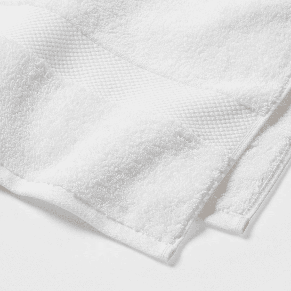Threshold Performance Plus White Bath Towel image 3