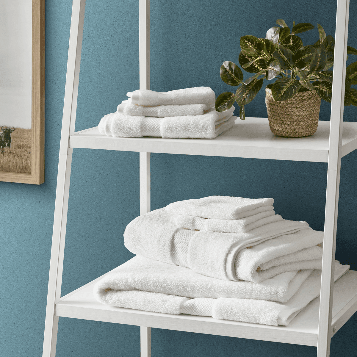 Threshold Performance Plus White Bath Towel image 2