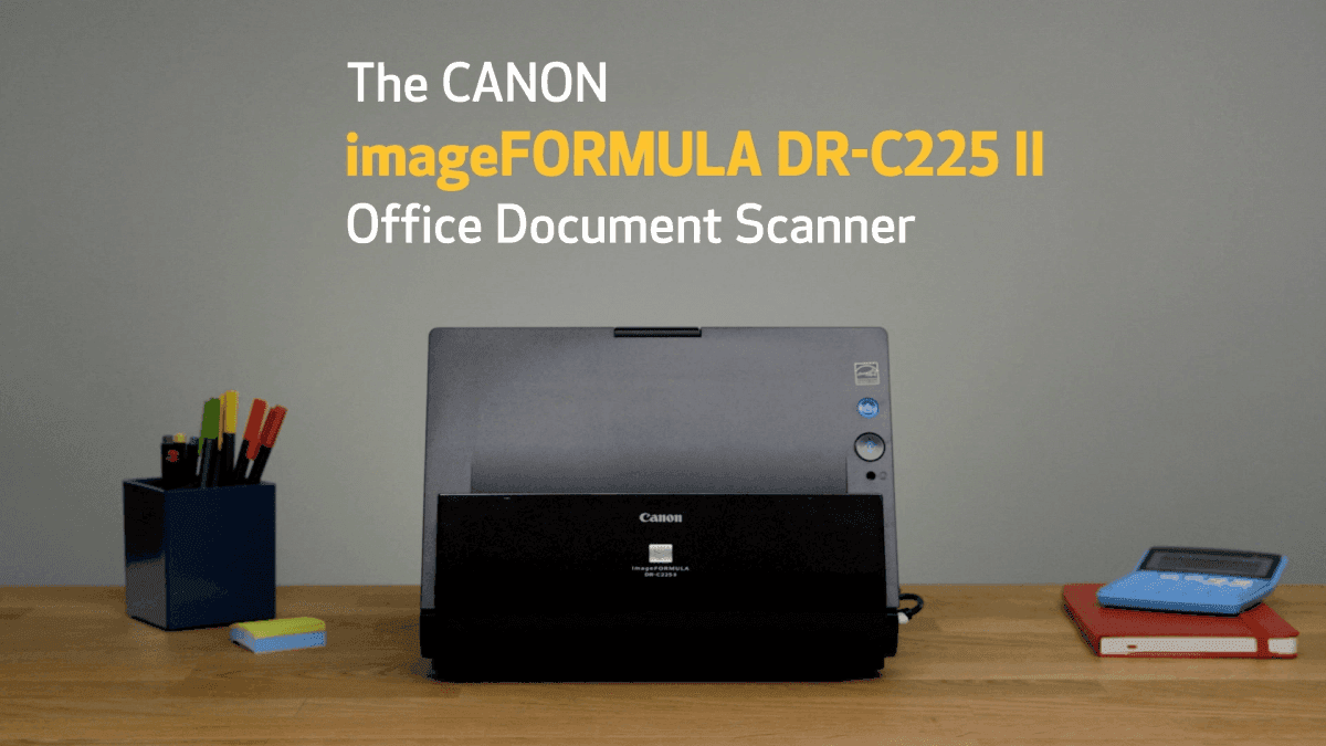 Canon imageFORMULA DR-C225 II Office Document Scanner with 3-Year Warranty - TAA image 2