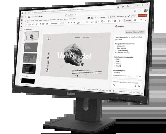 Lenovo ThinkVision E22-40 21.5-Inch FHD IPS 100Hz Monitor image 3
